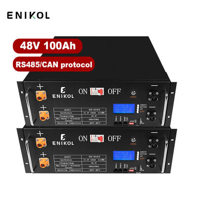 Lifepo4 48 Volt Lithium-Ionen-Batterie 100ah 200ah 24V 5kwh Off-Grid Solarsystem-Batterie