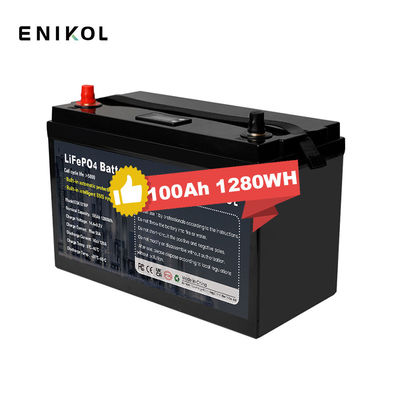 12V 100h RV LiFePo4 Batterie Energiespeicher Solar Lithium-Ionen-Batteriepack