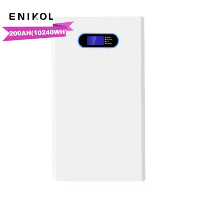 Lifepo4 Lithium-Batterie Wandmontage 200ah 100ah 48V Solarsystem-Batterie