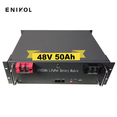 51.2V Lifepo4 Solarbatteriespeichersysteme 50ah 48V Lithium Solarbatterie