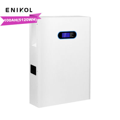 5kw Solarstrom Lithiumbatterie 48V 100ah PowerWall Wandmontierte Lifepo4 Batterie