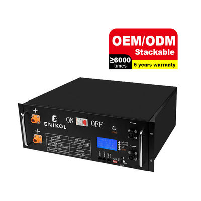 Hauswirtschaftliche Stapelbare LiFePo4 Batterie 24V 200ah 5000wh Lithiumbatterie