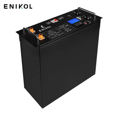 51.2v LiFePO4 Batterie 48V Lithiumbatterie 48V Solarbatterie 100A Schwarze Schale