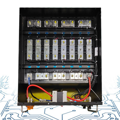 LiFePO4 48V Solarbatterie mit LCD-Display, 100h Lithium-Eisen-Phosphat-Batterie