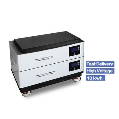 Lithium-Eisenphosphatbatterie 48 Volt Tiefkreislauf LiFePO4 Stapelbare Batterie Solar