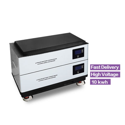 Stackbare LiFePO4-Batterien 48v Solarenergie Speicher Lithium-Ionen eingebaut in BMS