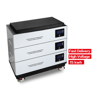 5kwh 10kwh 20kwh Stapelbare LiFePo4 Batterie 48V Lithiumbatterie für Solar