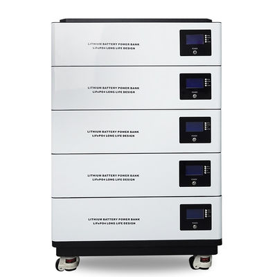 Hauswirtschaftliche Stapelbare LiFePo4-Batterie 100ah 200ah 400ah 48v Energiespeicherbatterie 5kw