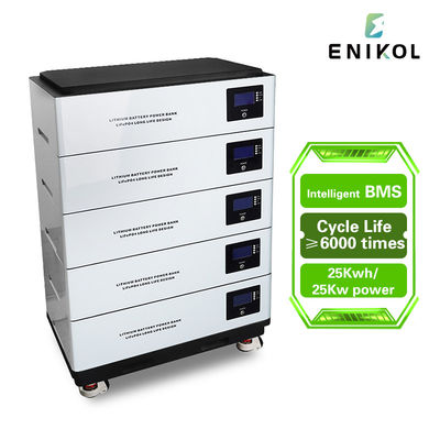 48V Solarstackbare Lifepo4 Batterie 51.2V 100AH Industrielle Lithiumbatterie