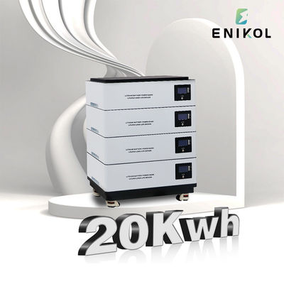 OEM Lithium-Ionen-Batterie 48v 100ah LFP-Batterie Solar 20kwh Stapelbare Batterie