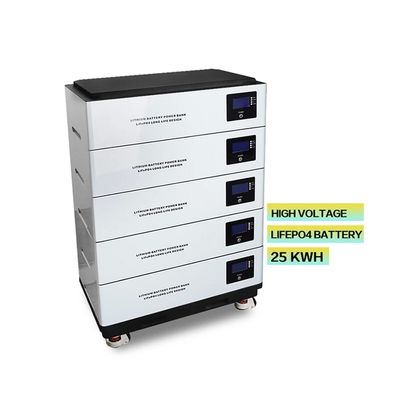 51.2v Stapelbare LiFePo4 Batterie 100ah 48v Solarenergiesystem Lithiumbatterie mit BMS