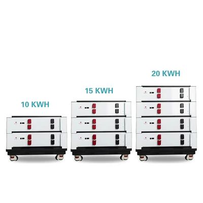 Stackbare Lithiumbatterie 48v 100ah LiFePo4 Batterie 5120WH Energiespeicher