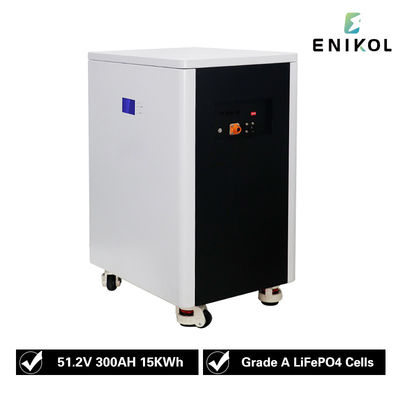 48V Lifepo4 Energie speicher für Zuhause Solarbatterie 51.2V 300AH 15KWH Tiefenzyklus 10kw Pack