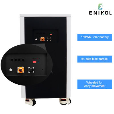 51.2V 300AH Lithium-Eisenphosphat 48V 15KWH Heimat-Energiespeicherbatterie