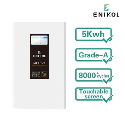 10KW 51.2V LiFePO4 Batterie 200Ah 48V Solarbatterie mit eingebautem BMS