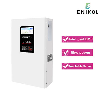 51.2V Lithium-Eisenphosphat-Batterie 100AH LiFePO4 Solarbatterie mit BMS 48V 100AH 5120WH