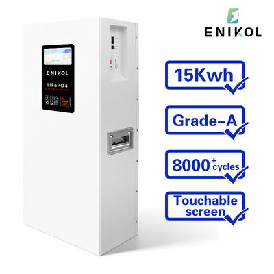 Strom Wand montiert 300Ah 48V LiFePo4 Lithium Batterie für Solar mit Smart BMS