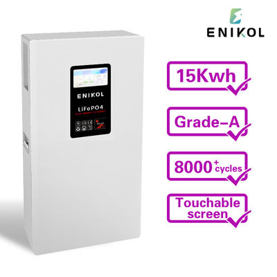 300Ah 51.2V Solar LiFePO4 Batterie Wandmontierte Lithium-Eisen-Phosphat-Batterie