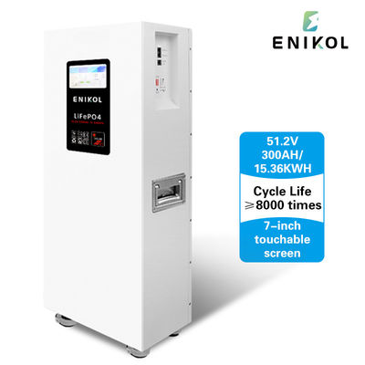 51.2V Energiemanagement Energiespeicher für Haushalte mit 7-Zoll-Touchscreen