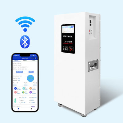 Touchscreen 48V Solarbatterie Lithium 10KW Leistung mit WiFi und Bluetooth